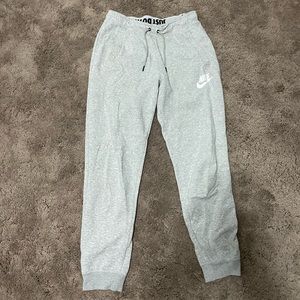 Nike grey joggers (small)